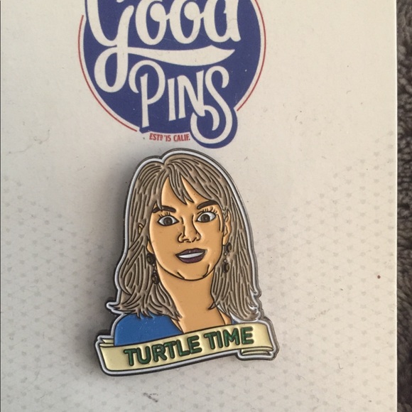 Urban Outfitters Jewelry - Real housewives of New York Ramona enamel pin